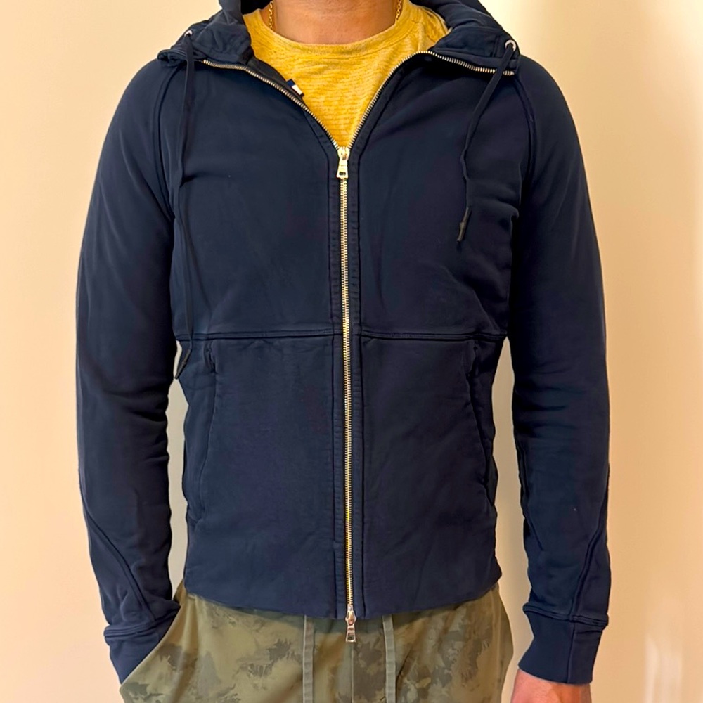 Navy Zip-Up Hoodie kit and ace